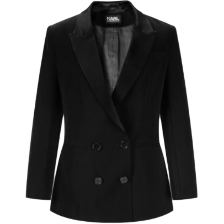 

KARL LAGERFELD / Karl Lagerfeld Jeans Деловой пиджак KARL LAGERFELD женский черный, Black