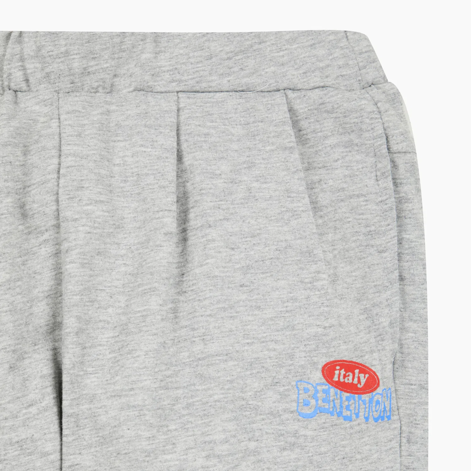 Детские серые тренировочные брюки-капри от Benetton Kids — фото 4
