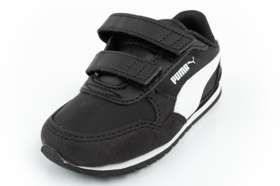 Детские спортивные кроссовки Puma ST Runner с застежкой-липучкой — фото 3
