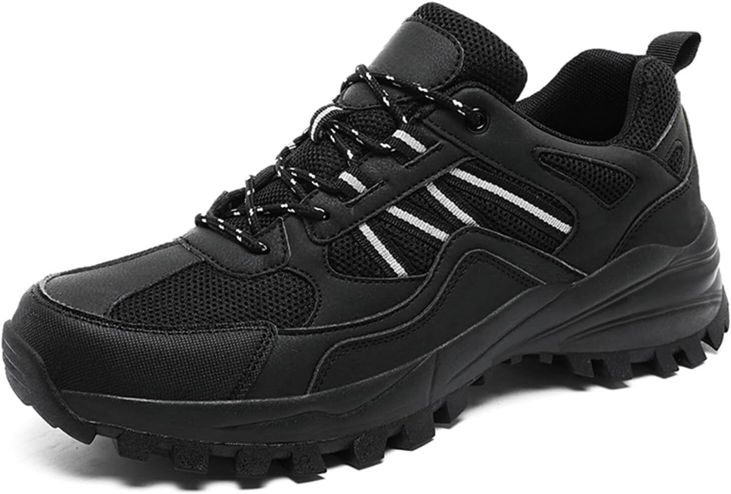 

Мужские походные кроссовки для ходьбы, кроссовки, беговые кроссовки, противоскользящая дышащая обувь для треккинга, кемпинга и путешествий Generic, черный