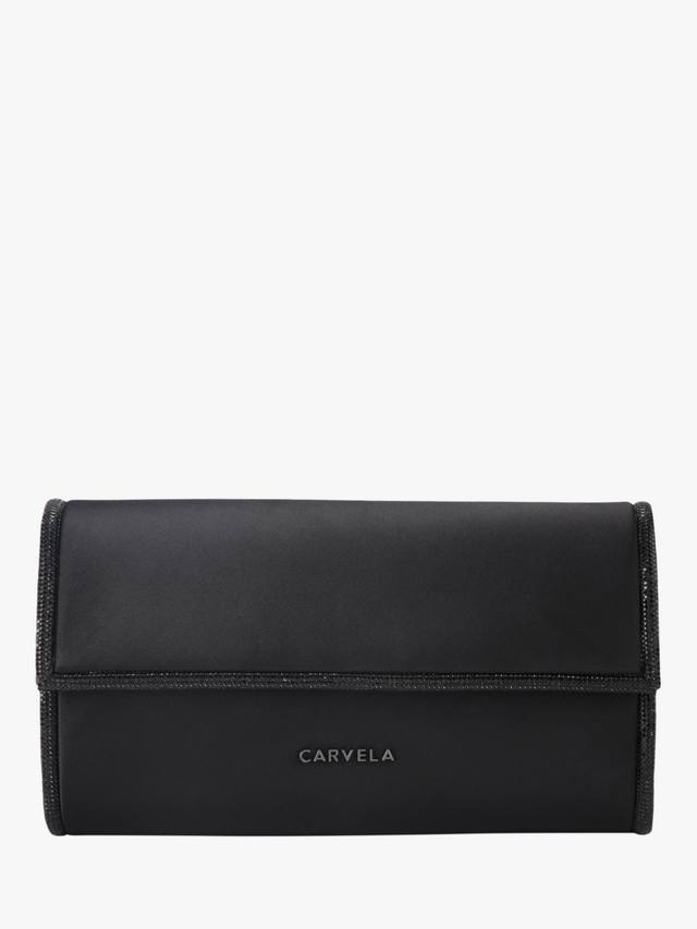 

Клатч Venezia из сатина Carvela, Black