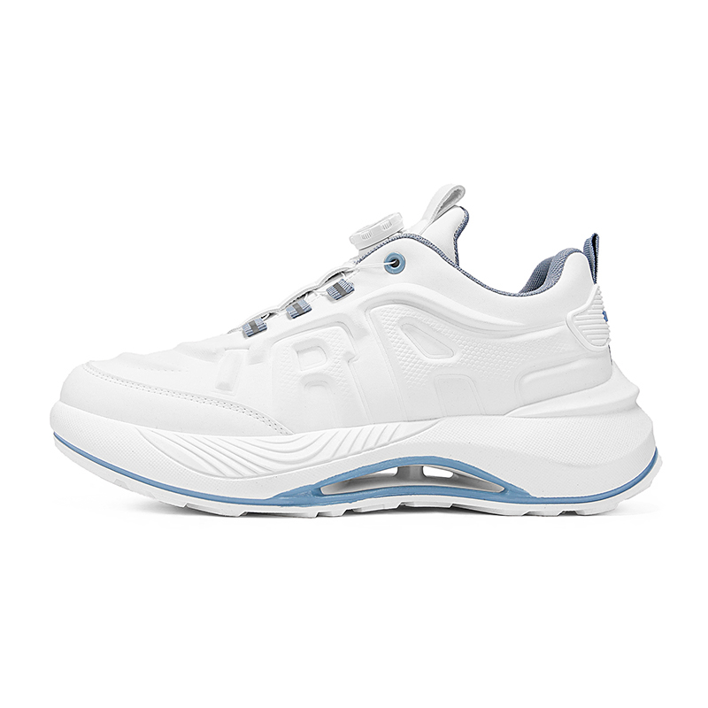 

WARRIOR Беговые кроссовки мужские low top белые синие серые с увеличенной амортизацией, износостойкие, облегченные