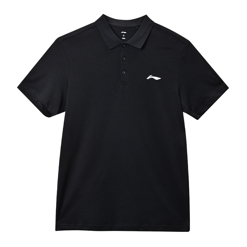 

Футболка поло LiNing Sports Life Collection мужская черная