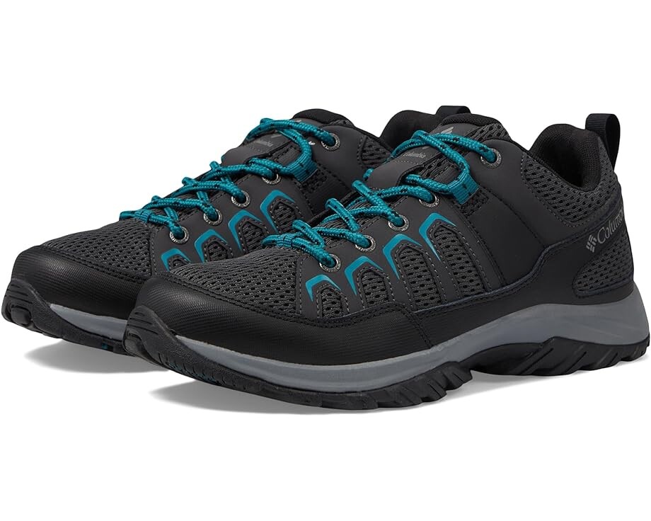 

Походная обувь Columbia Granite Trail Waterproof, цвет Shark/River Blue