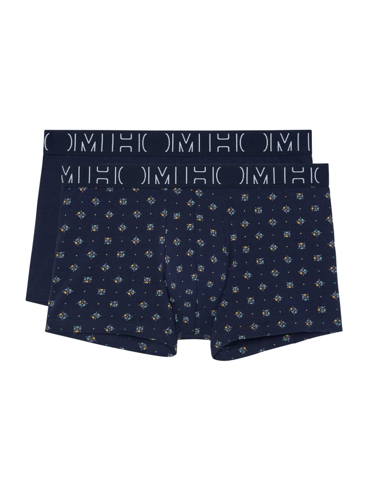 

Трусы боксеры HOM, цвет navy/navy print