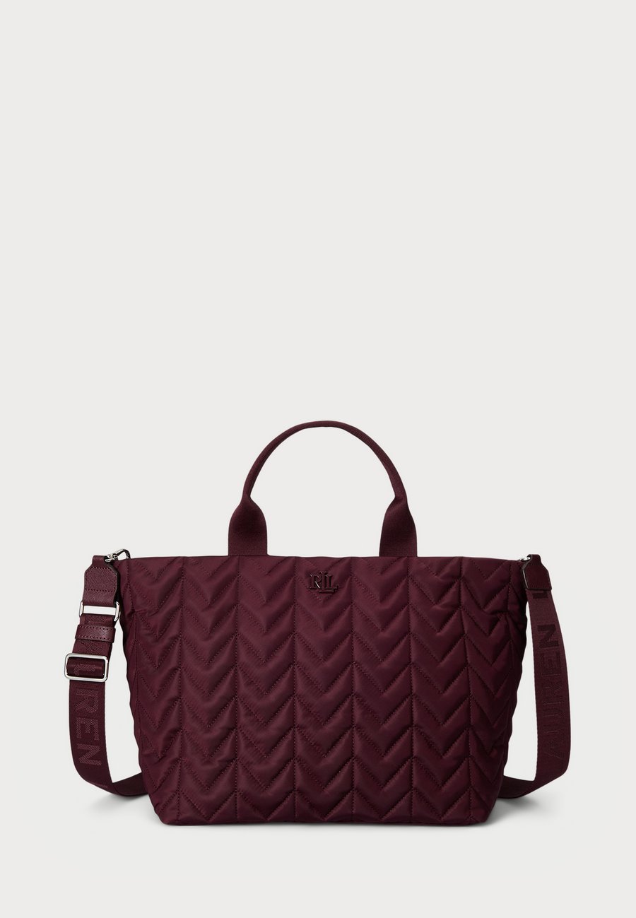 

Сумка-шоппер Lauren Ralph Lauren STEVIE QUILTED EXTRA LARGE STEVIE ZIP TOTE BAG, Dark Garnet/Bordeaux