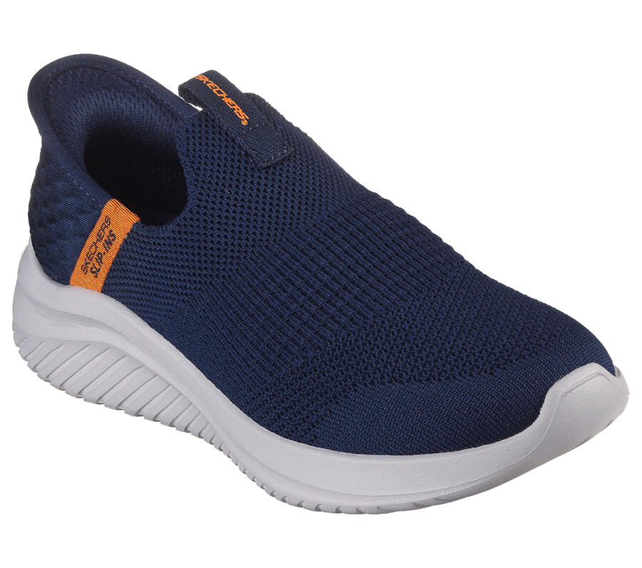 

SKECHERS Детские кроссовки ULTRA FLEX 3.0 SMOOTH STEP Slip-On, темно-синие/оранжевые