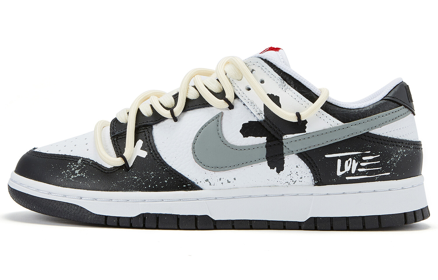 

Кроссовки Nike Dunk Skateboard Shoes Men Low-Top Black White Gray