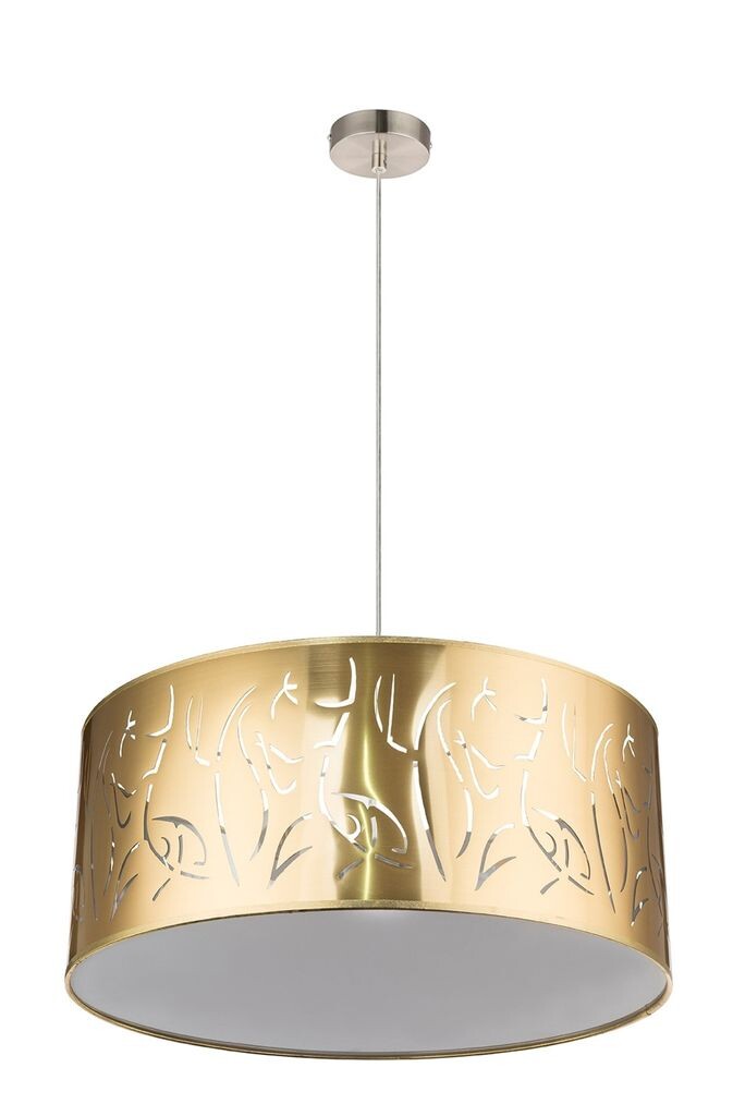 

Подвесной светильник Globo TAXOS матовый никель, 3xE27 Globo Lighting, золото