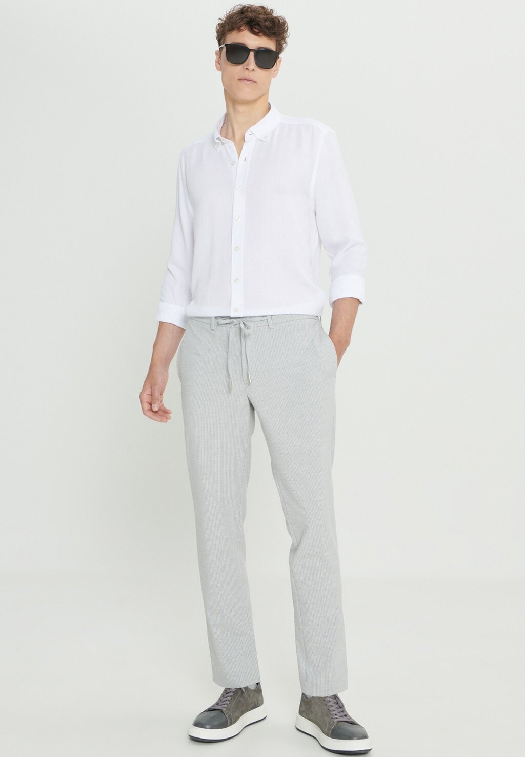 

Брюки JOGGER navy blue AC&CO / ALTINYILDIZ CLASSICS, серый