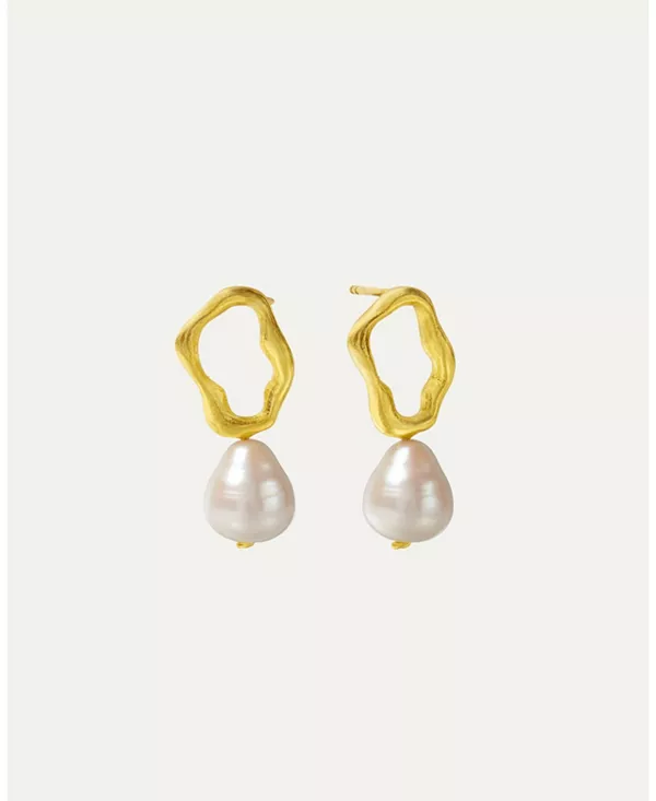 

Серьги-Гвоздики с жемчугом Gloria Ottoman Hands, gold