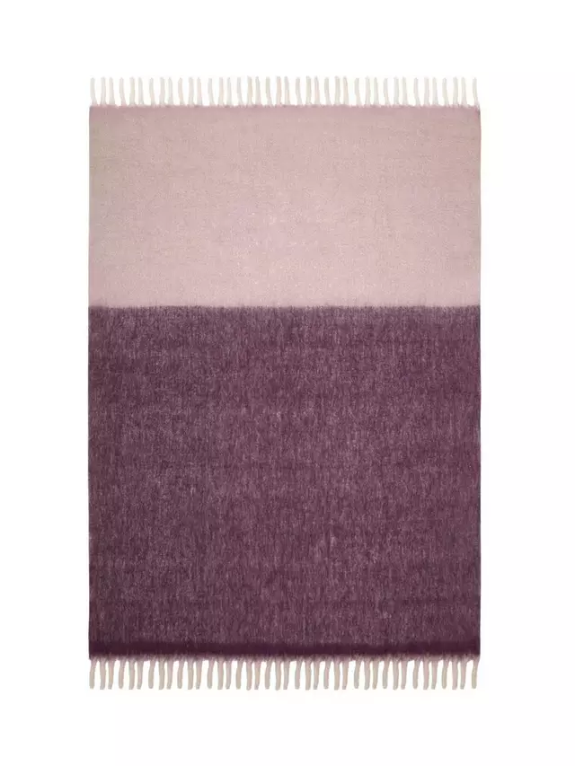 

Плед Laura Ashley Bronwen, фиолетовый