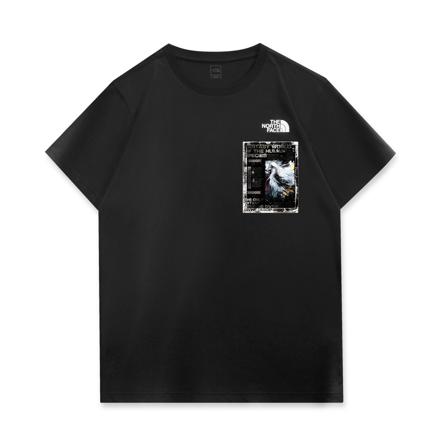 

THE NORTH FACE Футболка унисекс черная, Черный, THE NORTH FACE Футболка унисекс черная