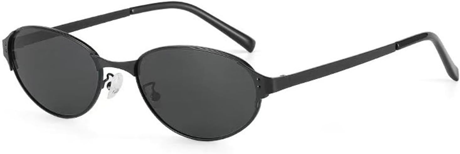 

Солнцезащитные очки Willochra в маленькой металлической оправе овальной формы для женщин, модные роскошные очки «кошачий глаз», винтажные солнцезащитные очки для мужчин, C1