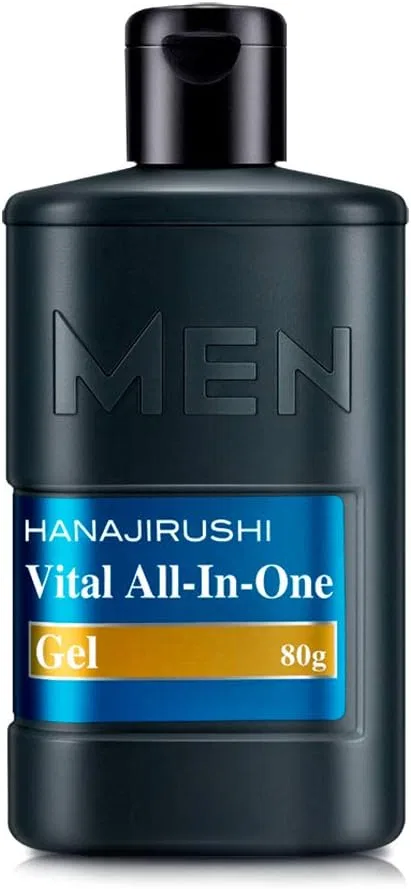 Тоник HANAJIRUSHI — Гель для лица -в-1 Men's All-in-One Gel, , охлаждающий, 80 г