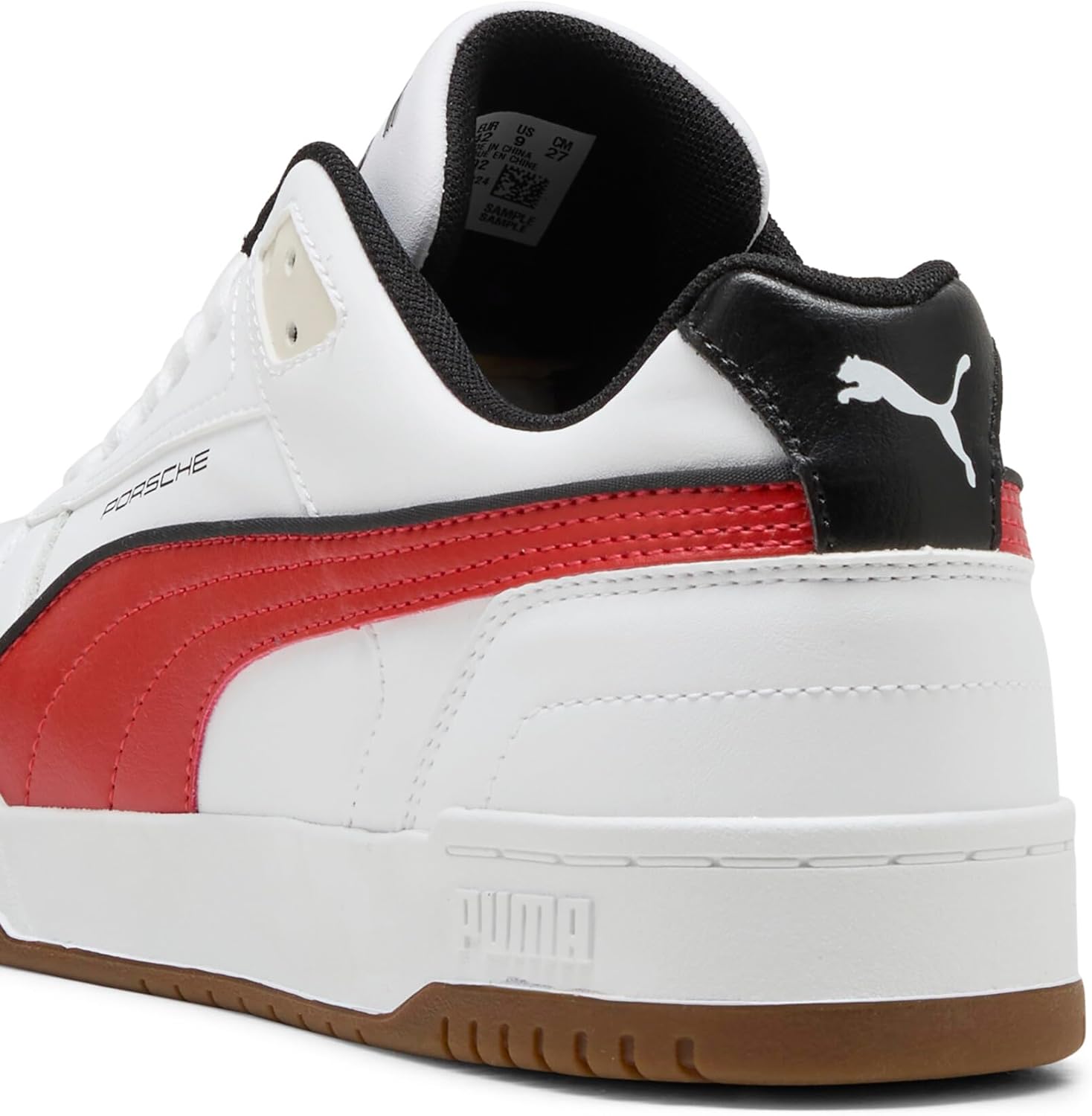 Мужские кроссовки Puma Porsche Legacy RBD, белый/красный — фото 3