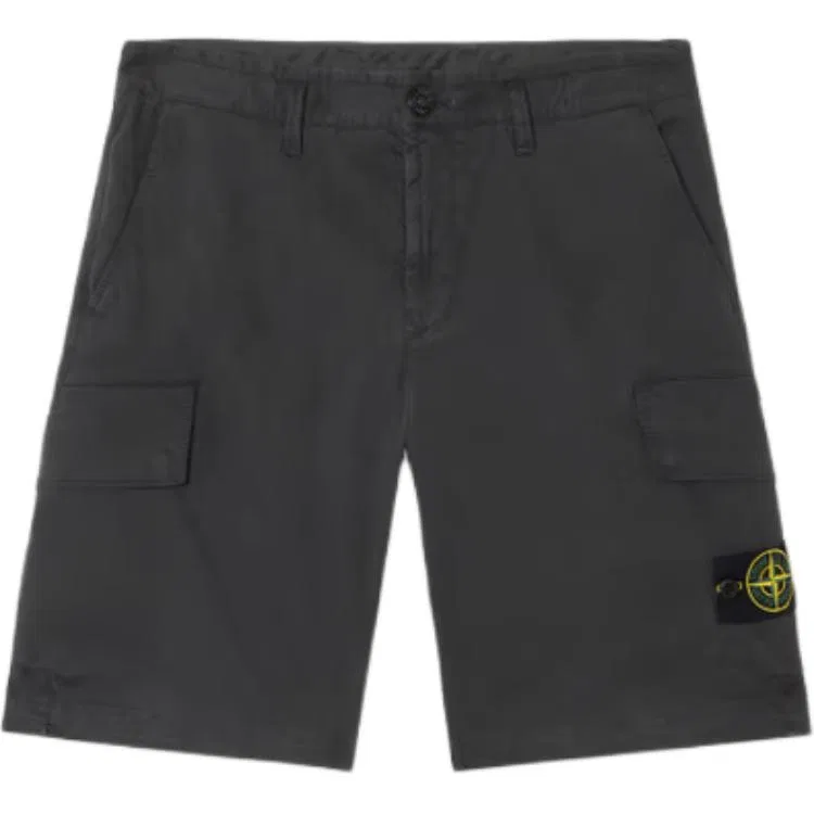 Шорты карго Compass Patch STONE ISLAND, Black