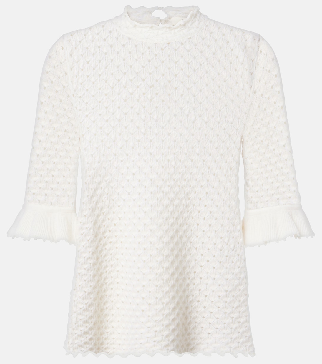 

Свитер из шерсти и кашемира Chloé, Iconic Milk