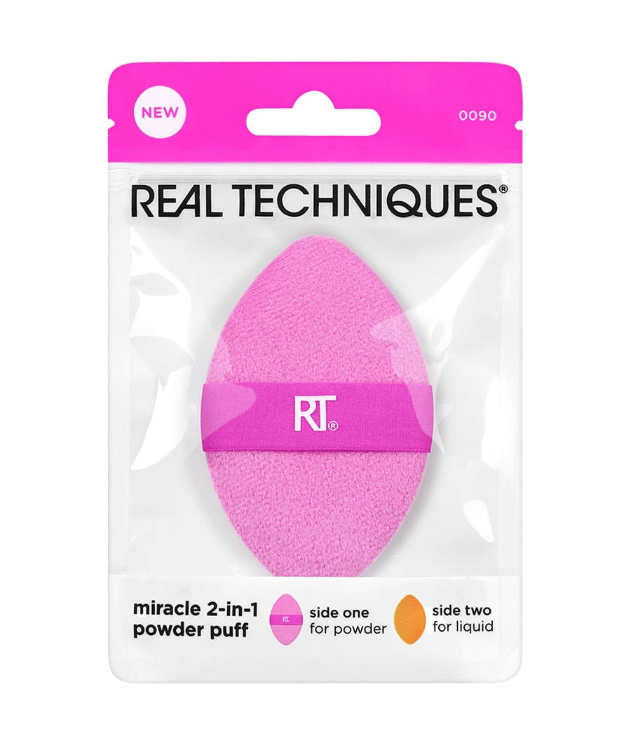 

Спонж для макияжа Real Techniques Miracle 2-in-1 Powder Puff, 1 шт.