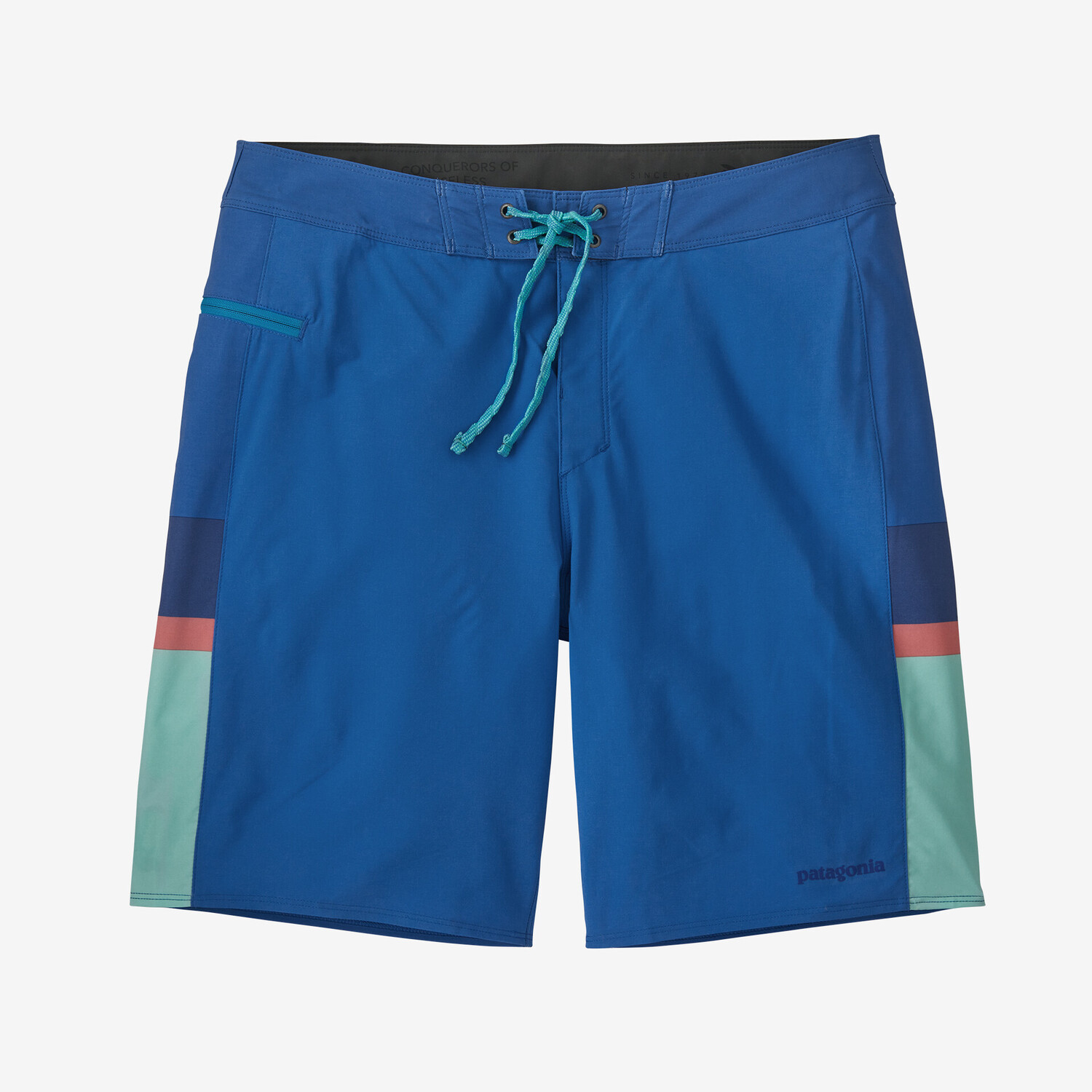 

Мужские шорты для плавания Hydropeak SP Patagonia, цвет Bayou Blue w/Topa Stripe: Early Teal