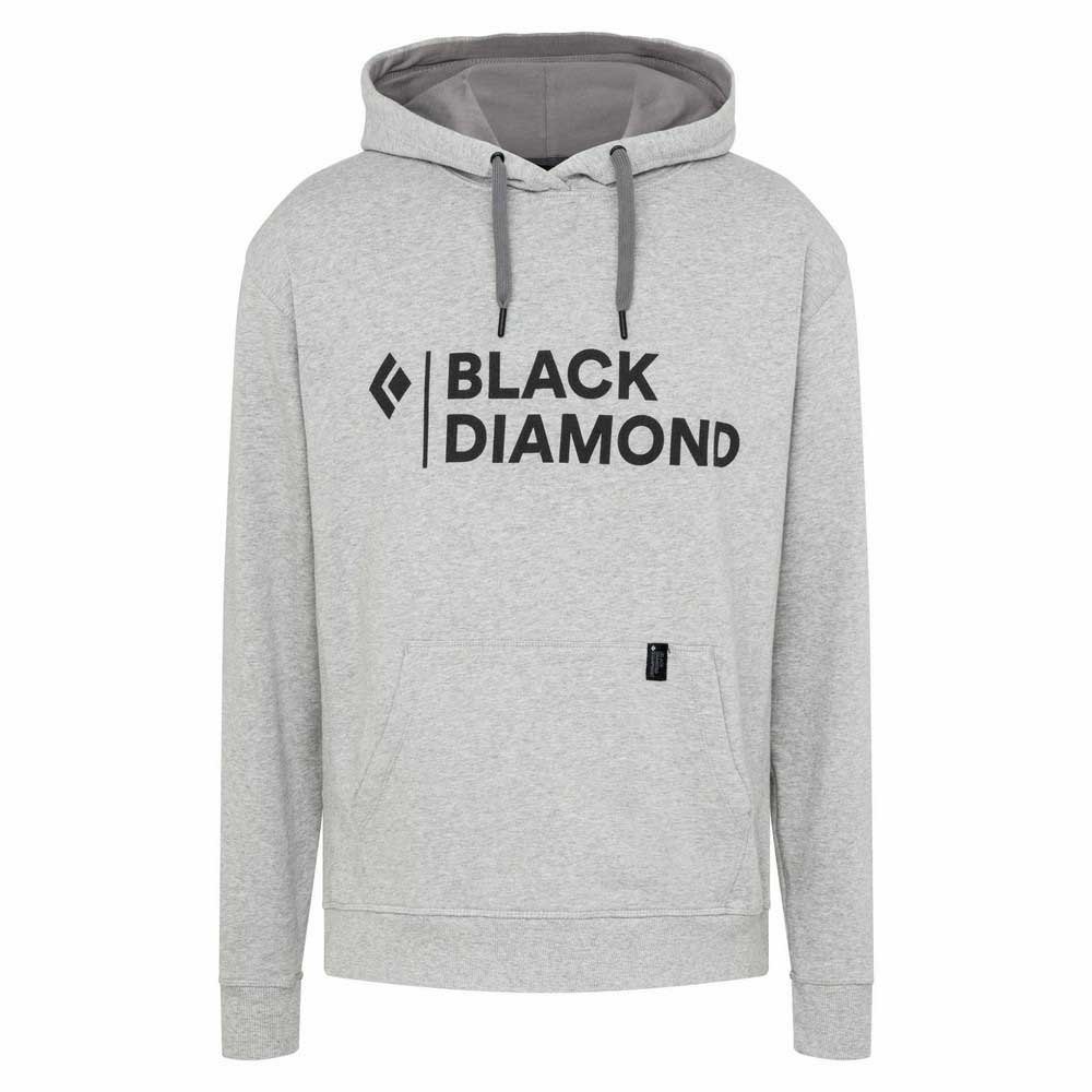 

Худи Black Diamond Stacked Logo, серый