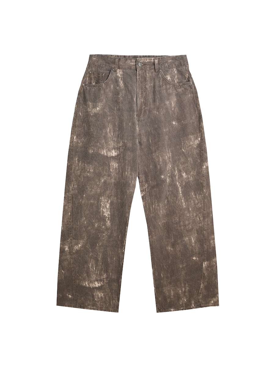 

Мешковатые джинсы Bershka, шоколадный