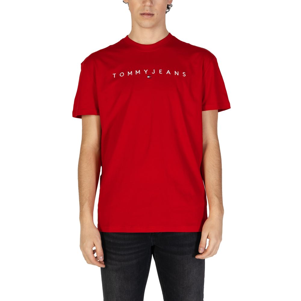 

Футболка Rigenerato из красного хлопка Tommy Jeans