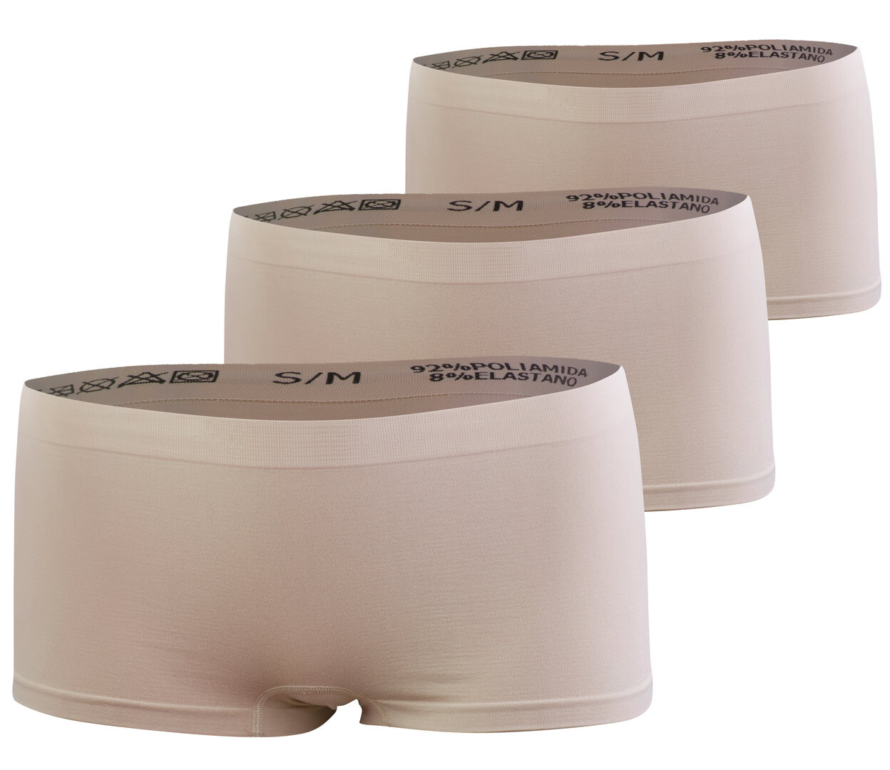 

Трусы Yenita Seamless Pantys 3er Set, Microfaser, цвет skin