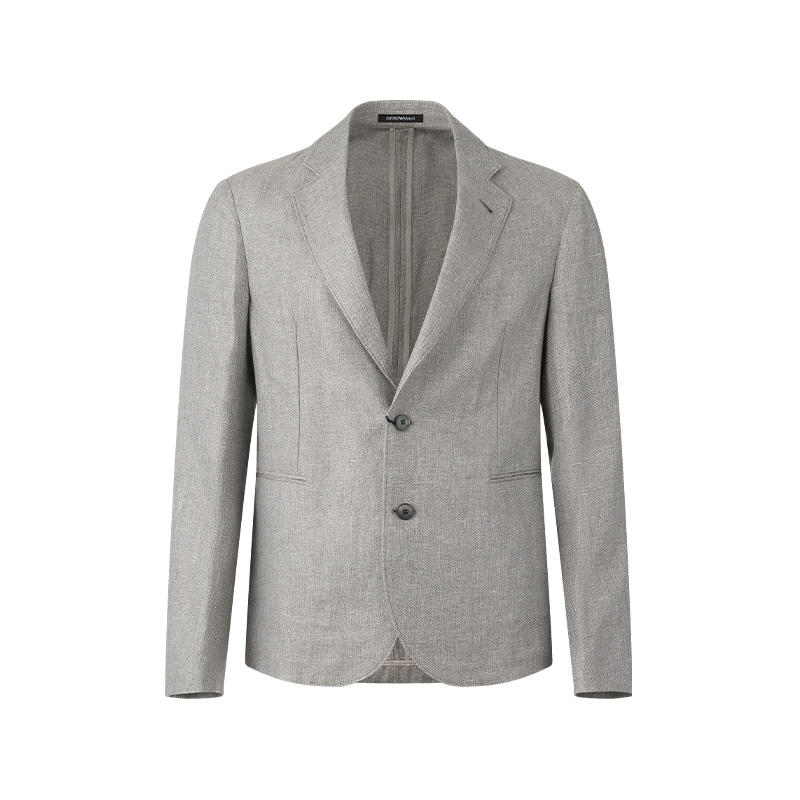 Костюм Business мужской SS25 Mixed Gray EMPORIO ARMANI — фото 3
