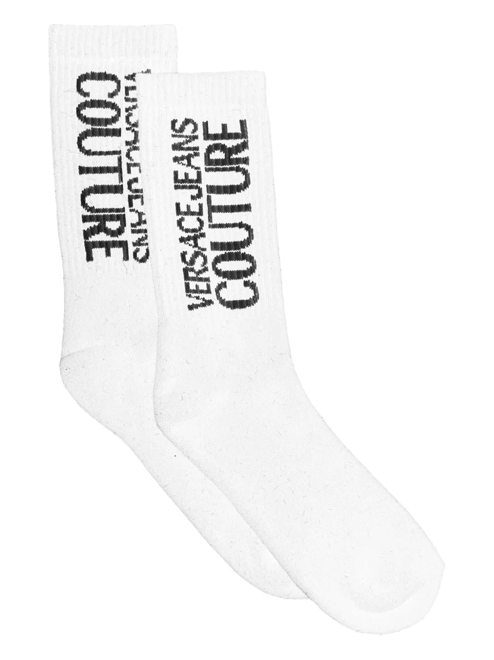 

Носки с логотипом Versace Jeans Couture, белый