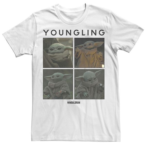 

Футболка The Mandalorian The Child Youngling Panels R13 Big & Tall Star Wars