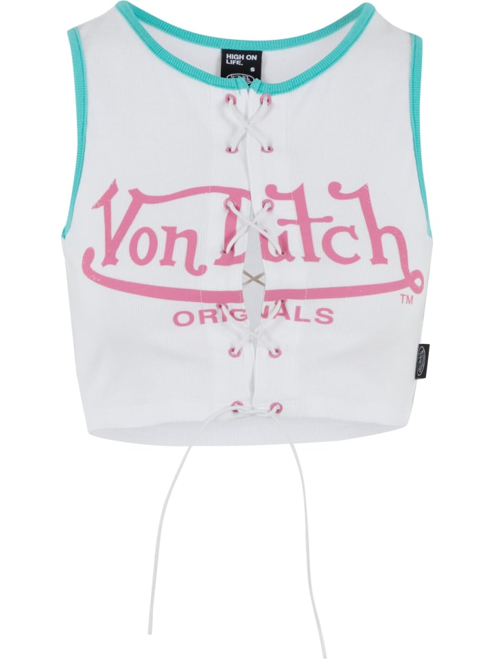 

Топ Von Dutch, белый