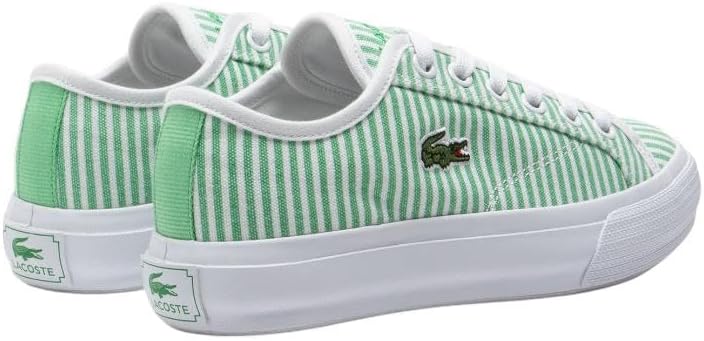 Кроссовки Lacoste Unisex-Child Juniors' Backcourt, Dark Ginger Green/Navy Blue 2.0 — фото 3