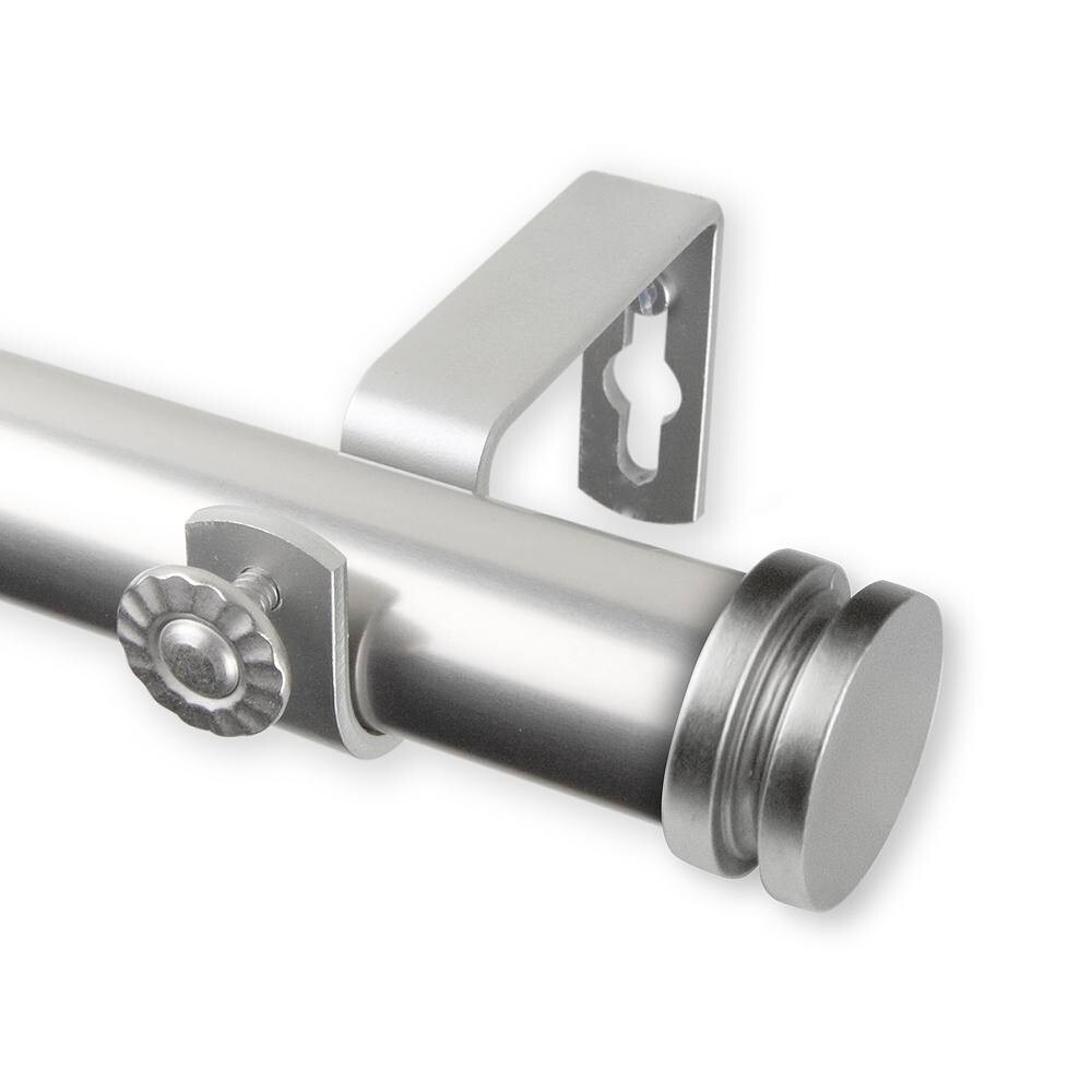 

Карниз для штор Rod Desyne Bun, цвет Satin Nickel