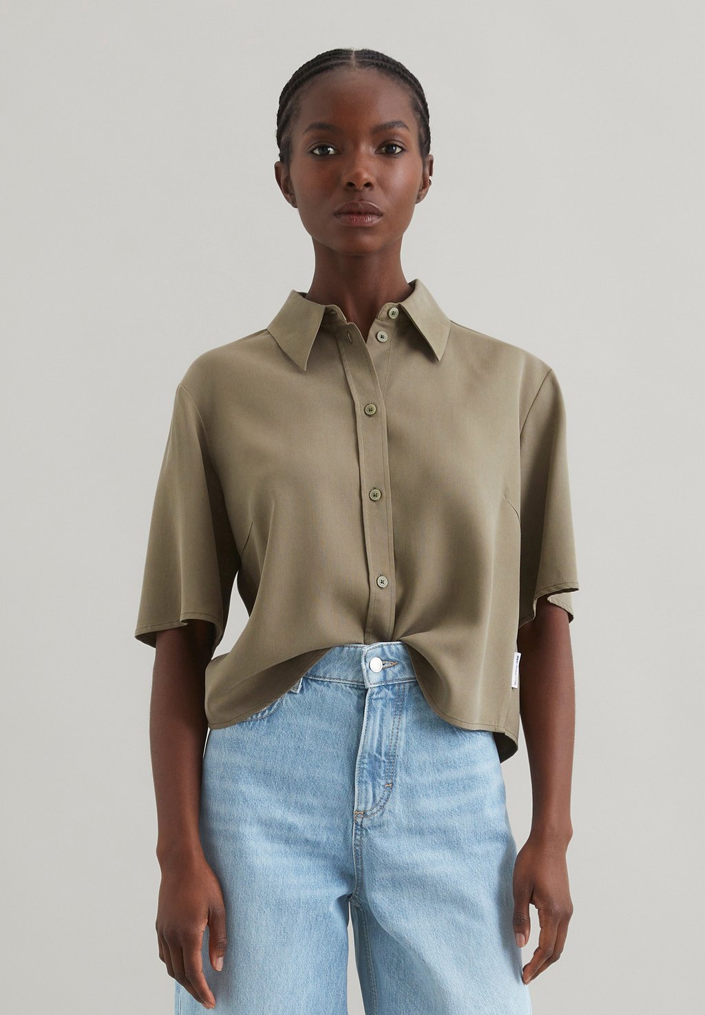 

Блузка на пуговицах Marc O'Polo DENIM, зеленый