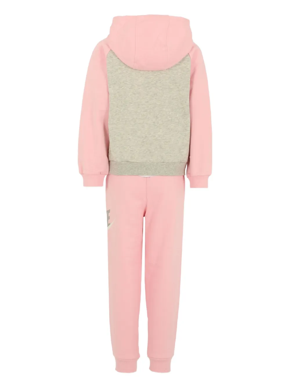 Спортивный костюм с капюшоном и логотипом Nike Kids, розовый — фото 3