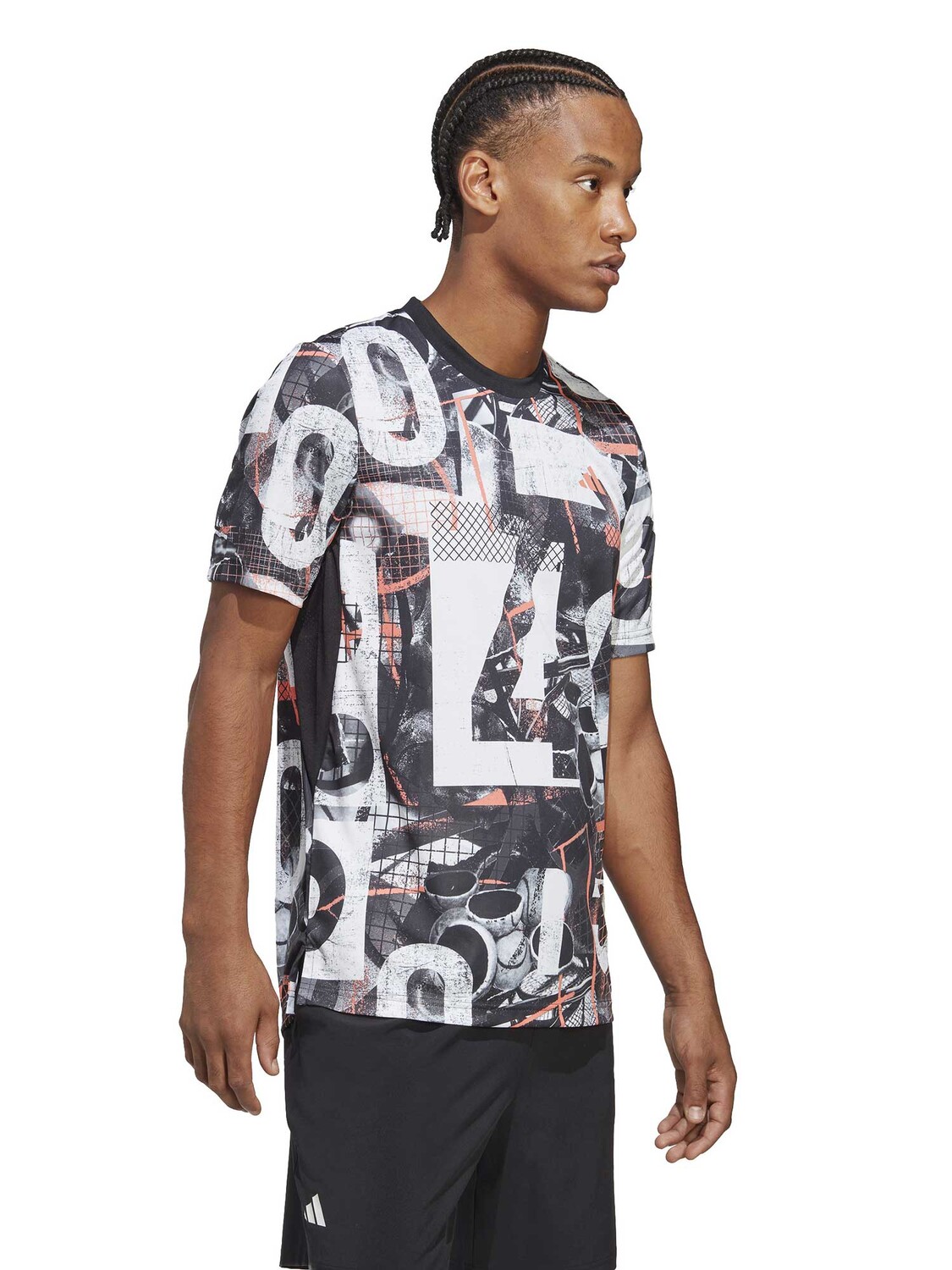 

Футболка Adidas Performance Club Tennis Graphic, белый