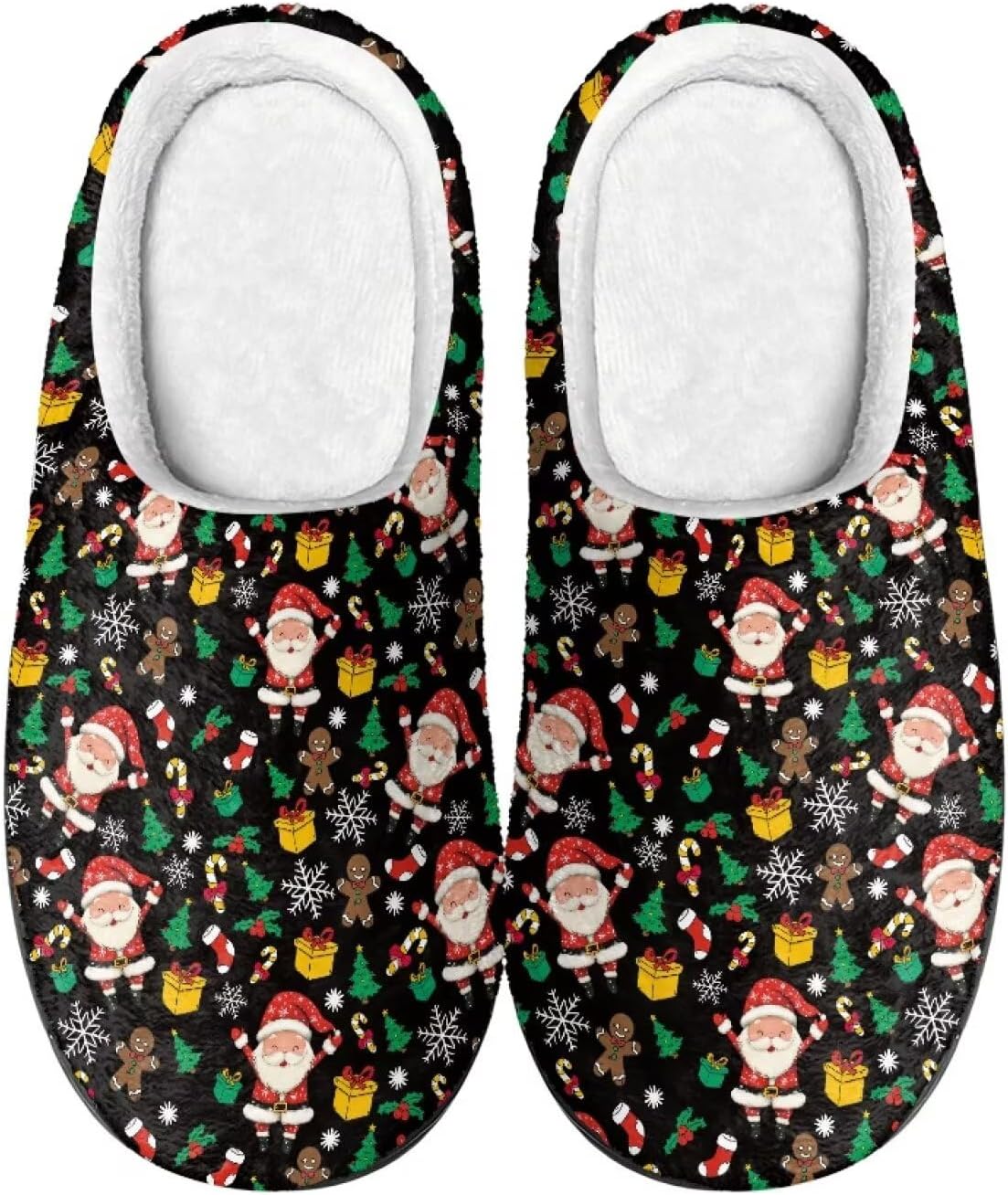 

Тапочки Showudesigns для женщин и мужчин, удобная обувь, теплые, черный