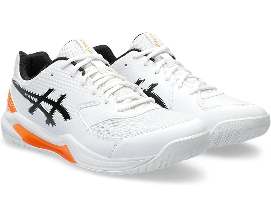 

Кроссовки ASICS GEL-Dedicate 8 Pickleball, цвет White/Shocking Orange, Серый, Кроссовки ASICS GEL-Dedicate 8 Pickleball, цвет White/Shocking Orange