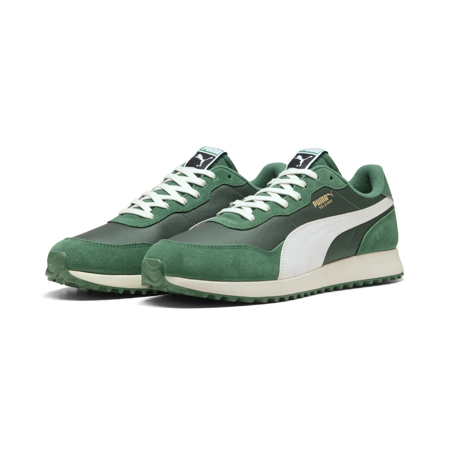 Спортивная обувь 'Helsinki' Puma, Green/Dark Green — фото 2