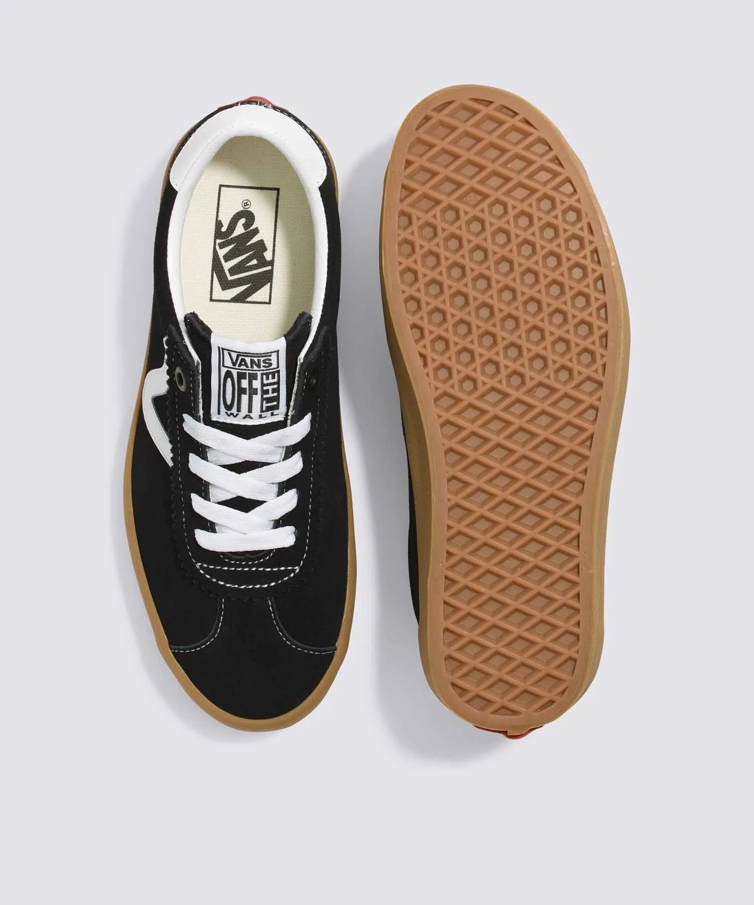 Кроссовки ретро спортивные Vans VN000CQRB9M черные — фото 3