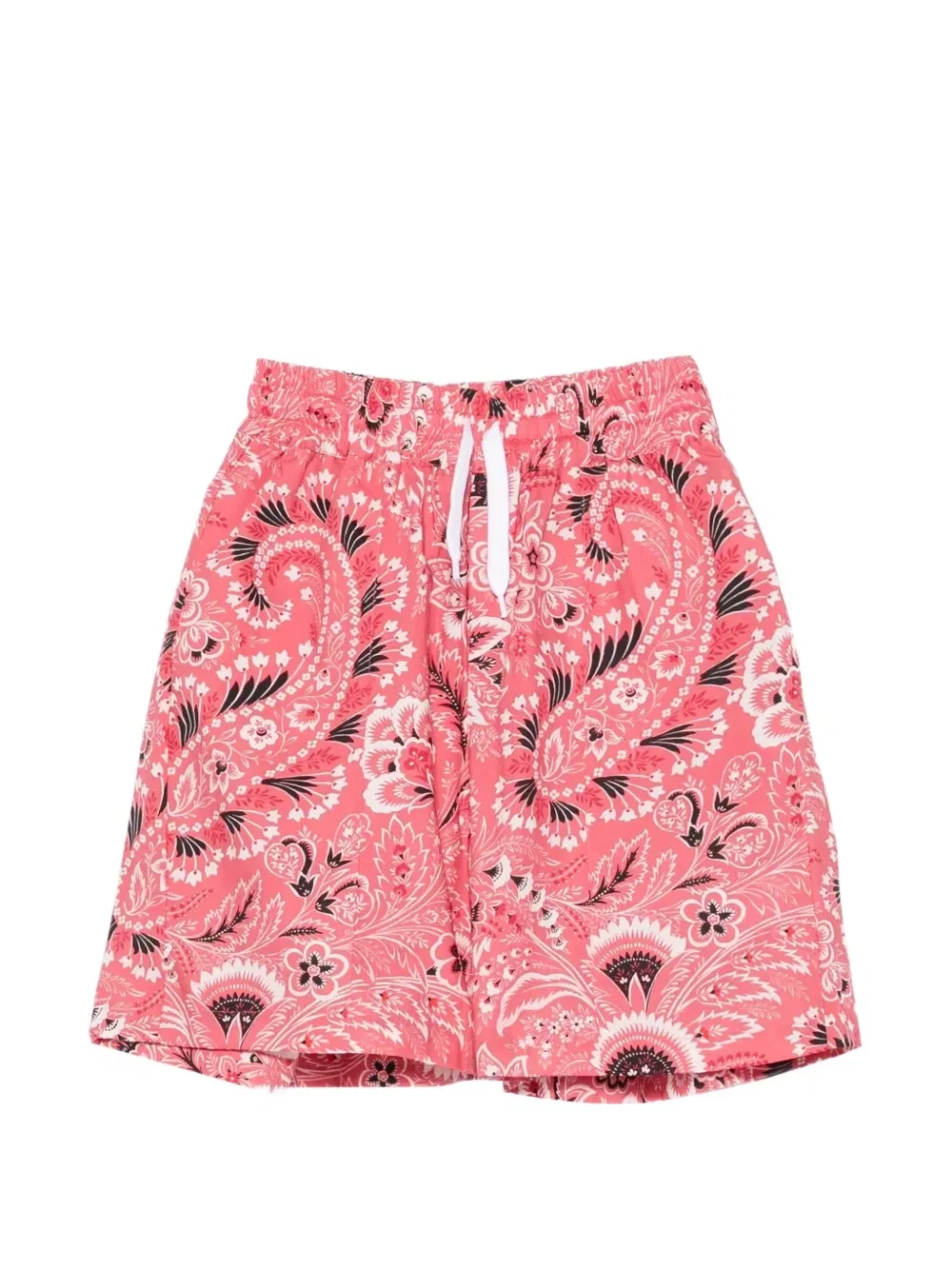 Шорты на шнурке с принтом пейсли ETRO KIDS, розовый