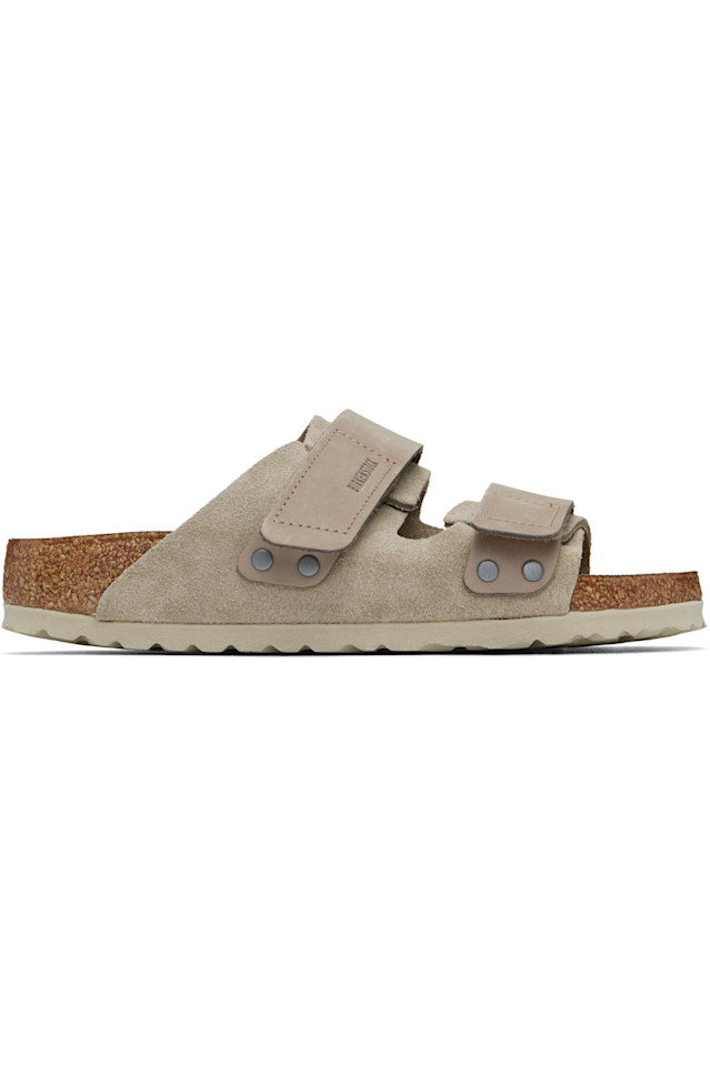 Узкие сандалии Uji Birkenstock, цвет taupe
