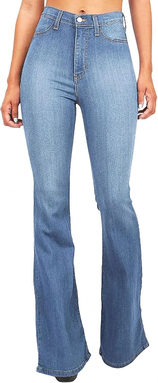 

Dawery женские расклешенные джинсы Mid Waist