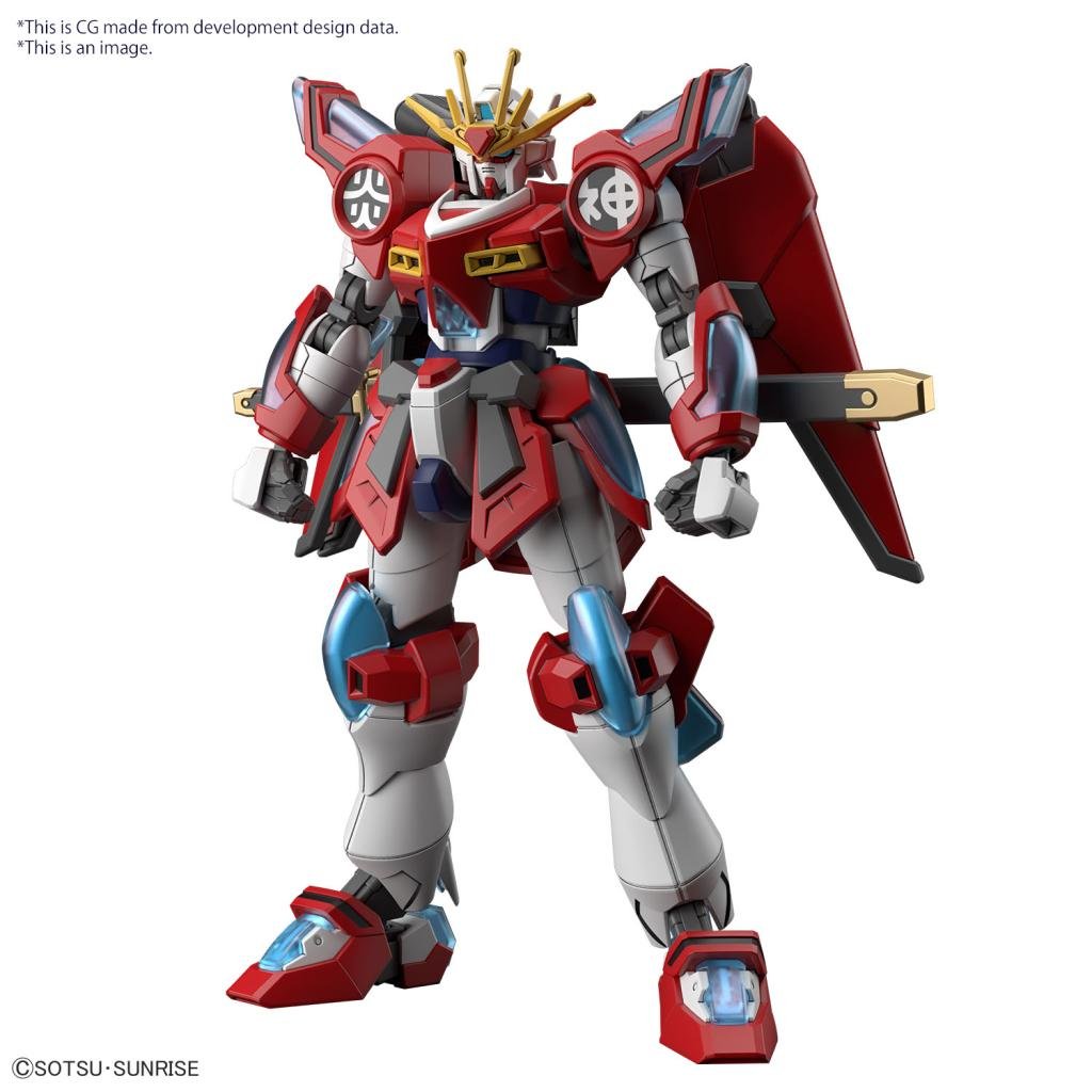 

Gundam - HG 1/144 Shin Burning Gundam - комплект модели Inna marka