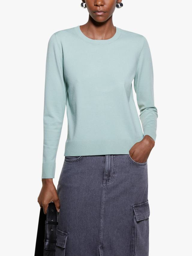 

Джемпер с круглым вырезом SISLEY, цвет Aqua