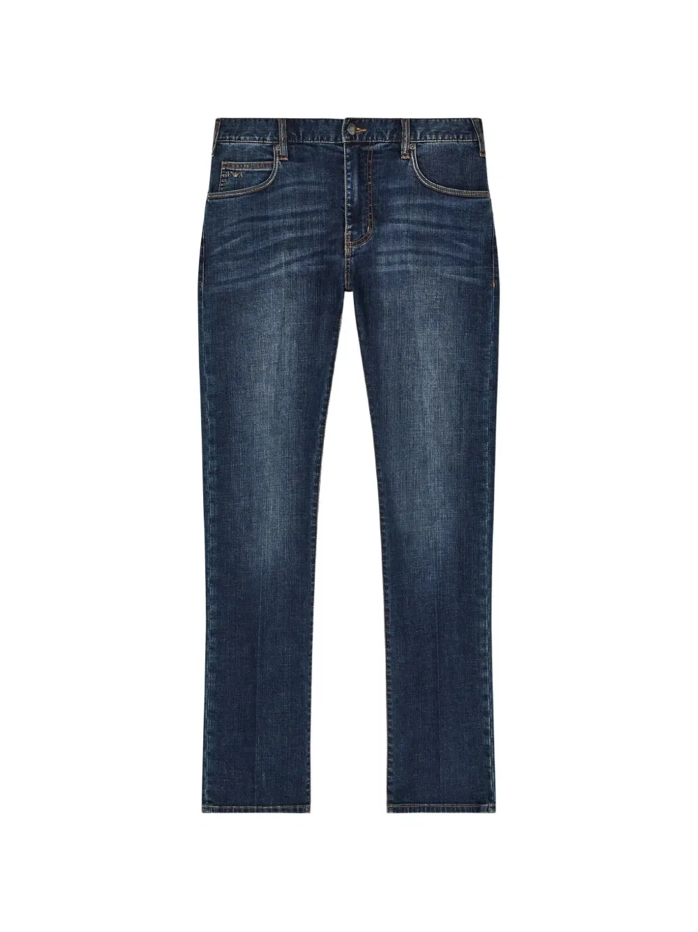 Джинсы J45 с пятью карманами Emporio Armani, синий