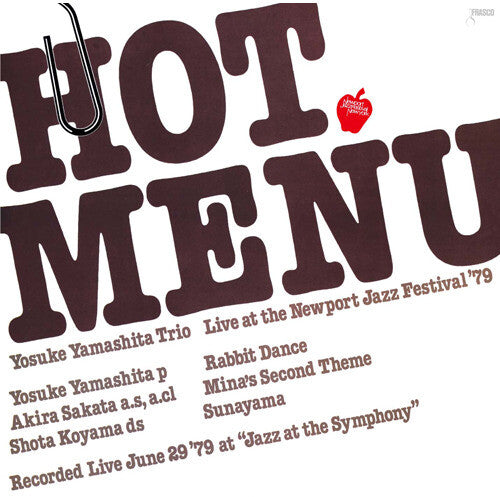 

CD диск Yamash*ta, Yosuke: Hot Menu - Live At New Port '79 (SHM-CD)