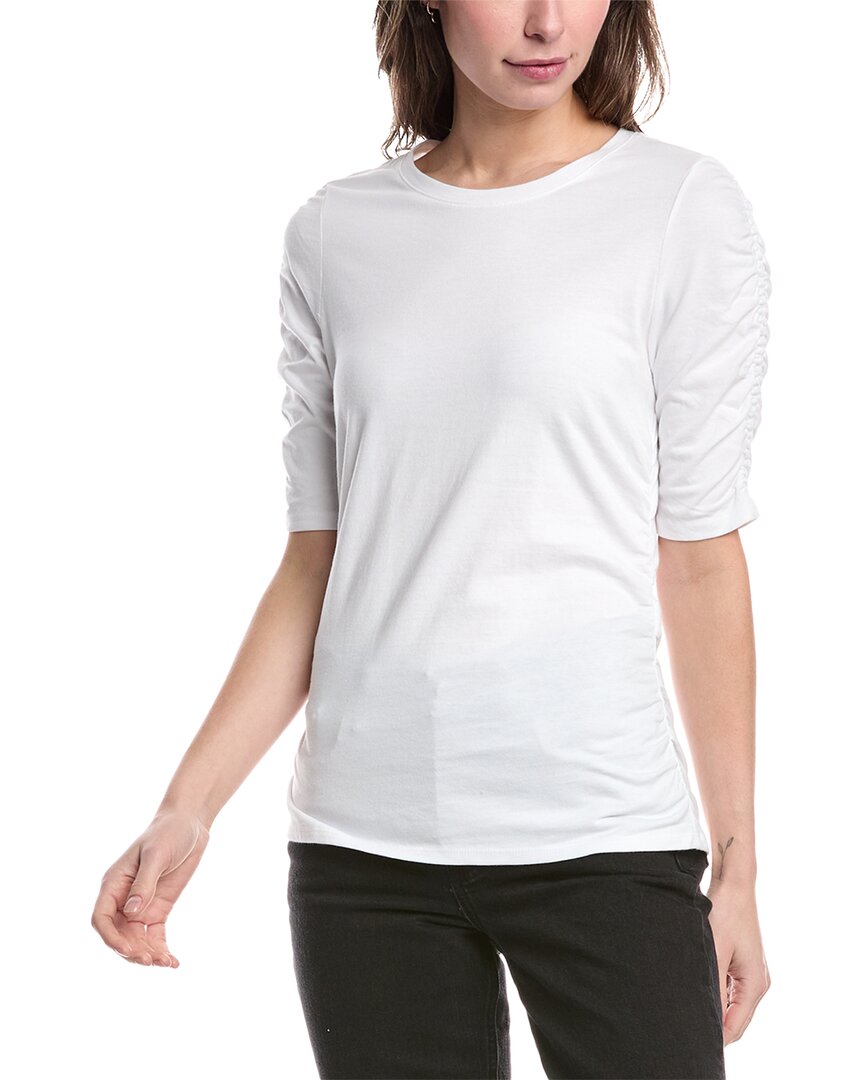 

Футболка rag & bone Juliet со сборками, белый