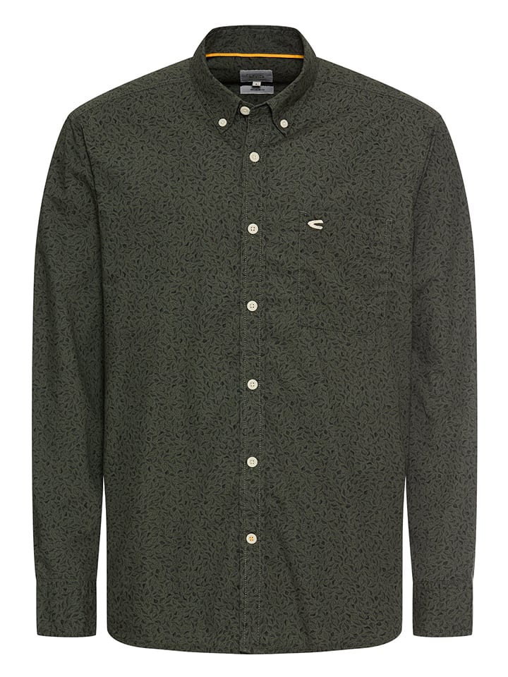 

Camel Active Рубашка - стандартный крой - темно-зеленого цвета